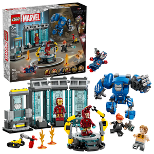 Lego Marvel Iron Mans Labortory; Hall of Armour (76315)