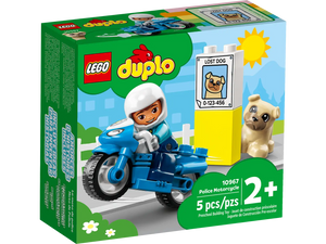 
                
                    Load image into Gallery viewer, Lego Duplo Police Motorcycle (10967)
                
            