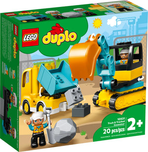 Lego Duplo Truck & Tracked Excavator (10931)