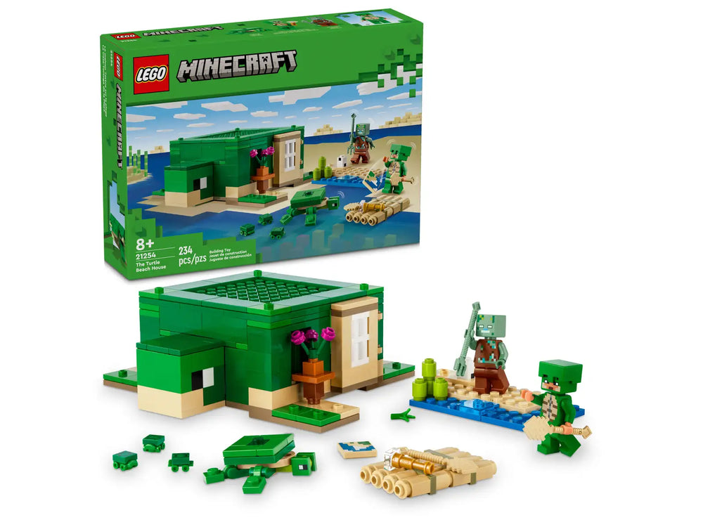 
                
                    Load image into Gallery viewer, Lego Minecraft The Turtle Beach House (21254)
                
            