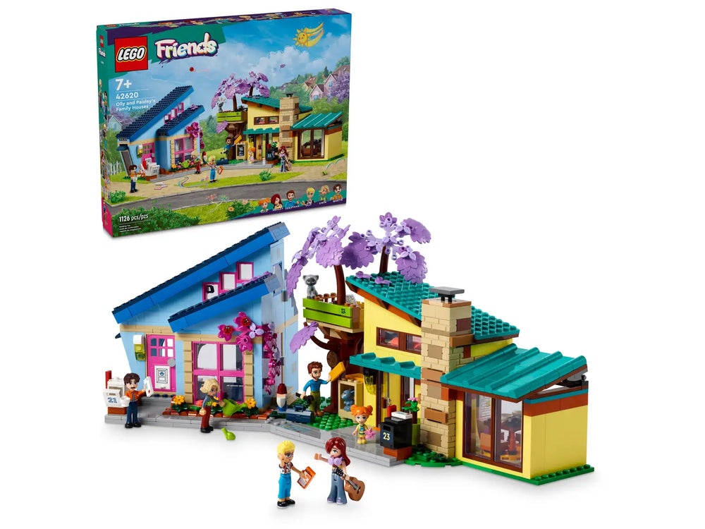 
                
                    Load image into Gallery viewer, Lego Friends Olly &amp;amp; Paisleys Family Houses (42620)
                
            