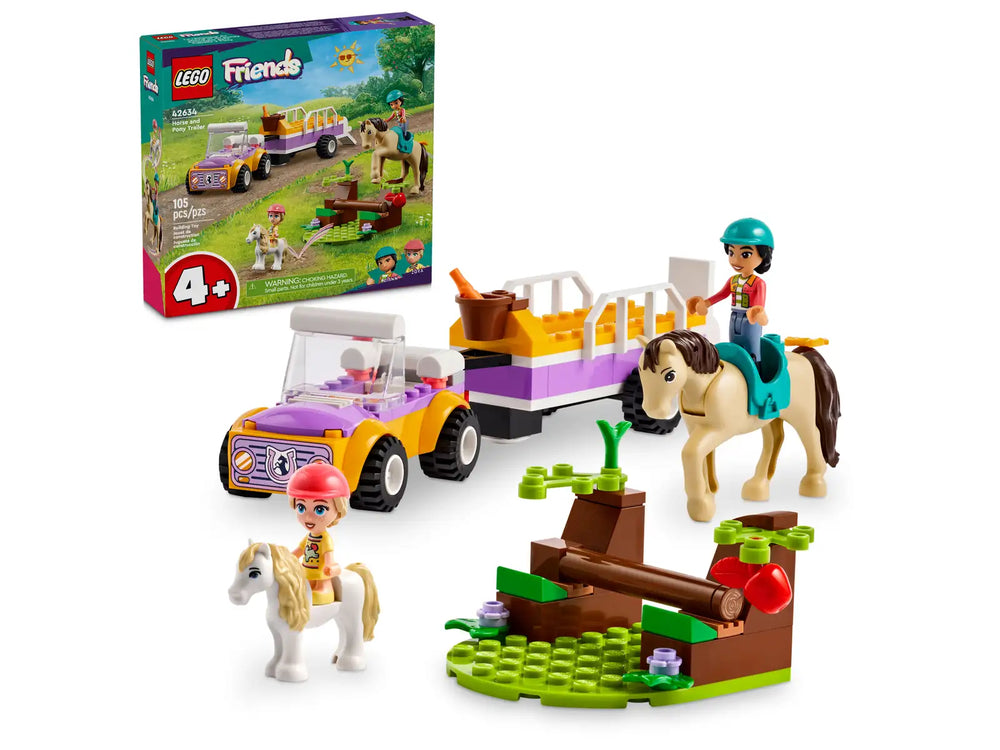 
                
                    Load image into Gallery viewer, Lego Friends Horse &amp;amp; Pony Trailer (42634)
                
            