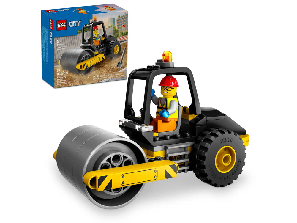 
                
                    Load image into Gallery viewer, Lego City Construction Steamroller (60401)
                
            