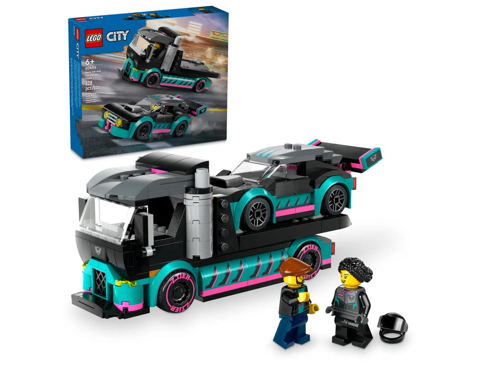Lego City Race Car & Carrier Truck (60406)