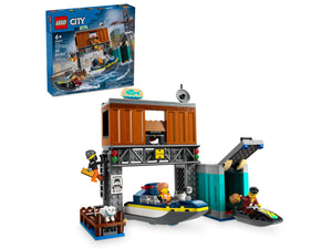 Lego City Police Speedboat & Crooks Hideout (60417)