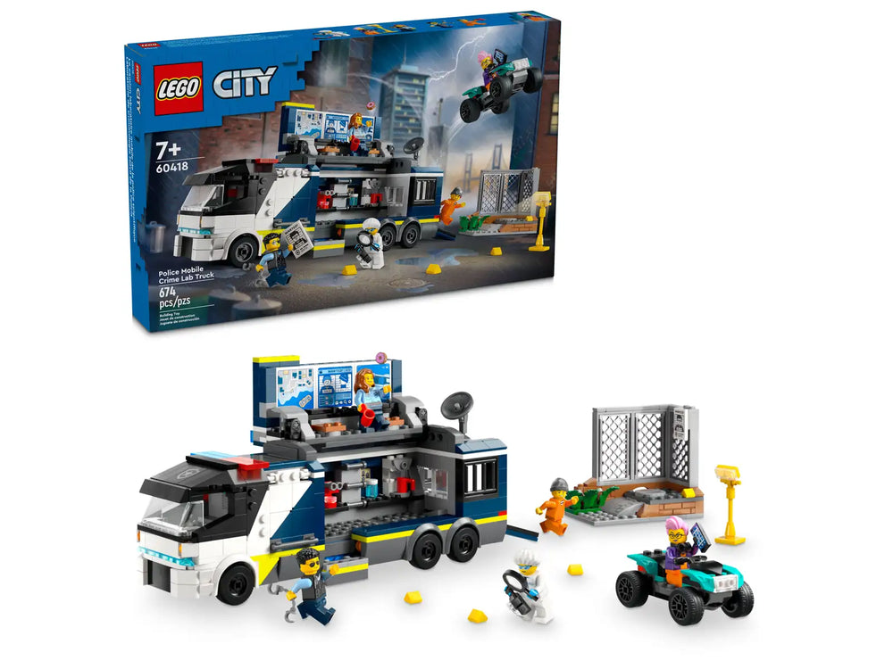 
                
                    Load image into Gallery viewer, Lego City Police Mobile Crime Lab Truck(60418)
                
            