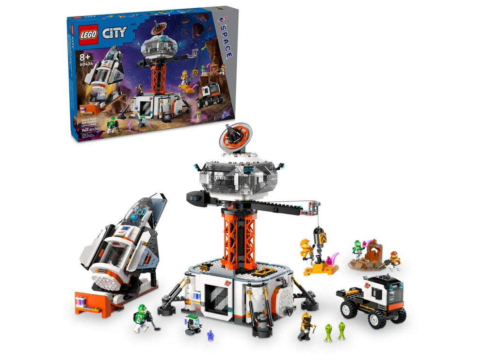 Lego City Space Base & Rocket Launcher (60434)