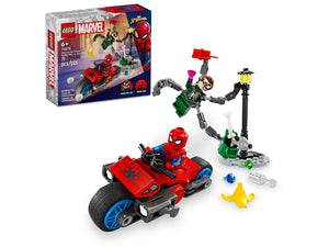 
                
                    Load image into Gallery viewer, Lego Marvel Motorcycle Chase: Spider-Man vs Doc Ock (76275)
                
            