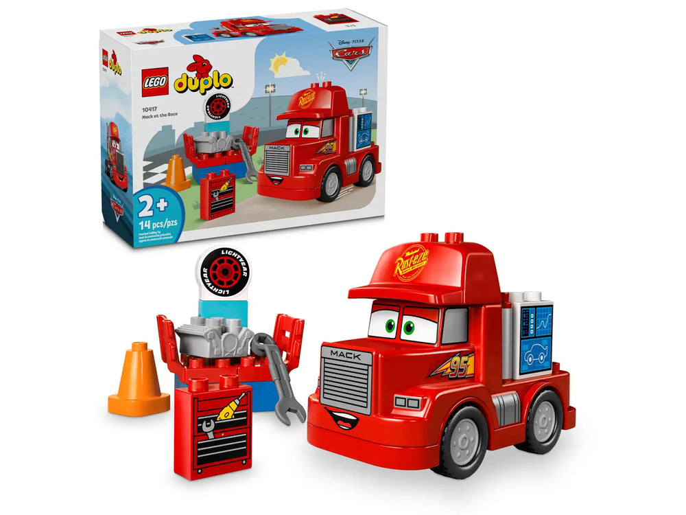 
                
                    Load image into Gallery viewer, Lego Duplo Disney Cars Mack at the Races (10417)
                
            