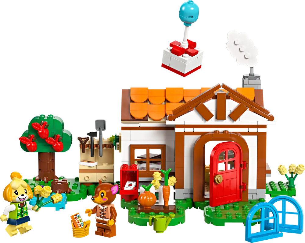 
                
                    Load image into Gallery viewer, Lego Animal Crossing Isabelle’s House Visit (77049)
                
            