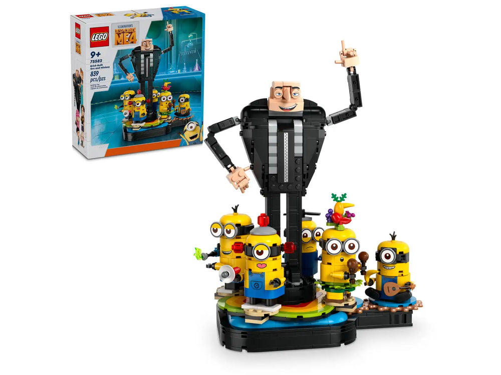 Lego Despicable Me Brick built Gru & Minions (75582)