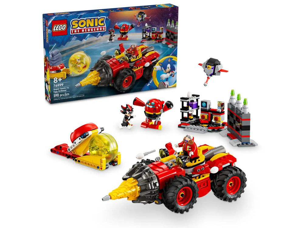 Lego Sonic Super Sonic vs Egg Drillster  (76999)
