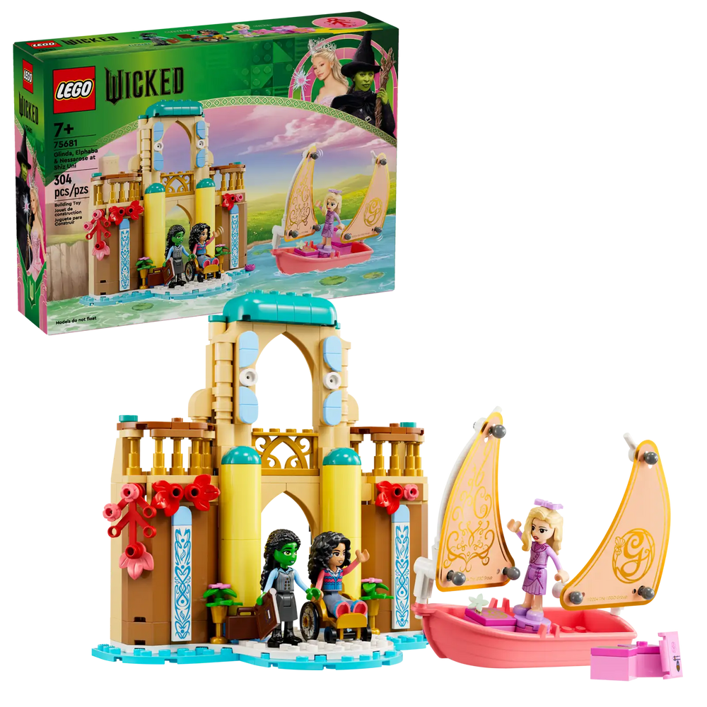 Lego Wicked Glinda, Elphaba & Nessarose at Shiz University (75681)