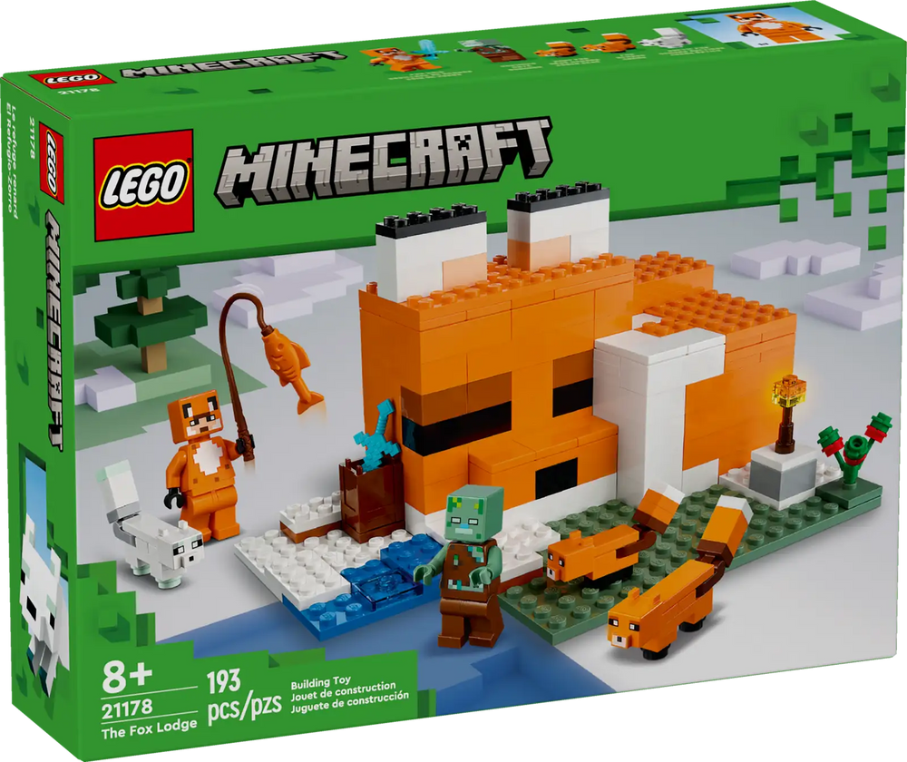 Lego Minecraft The Fox Lodge (21178)