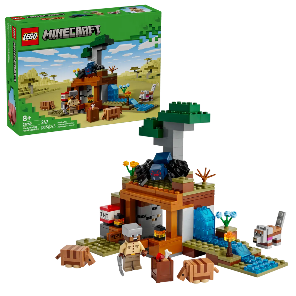 Lego Minecraft The Armadillo Mine Exhibition (21269)