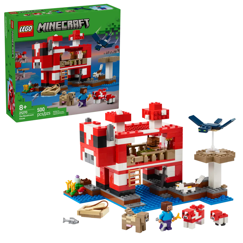 Lego Minecraft The Mooshroom House (21270)