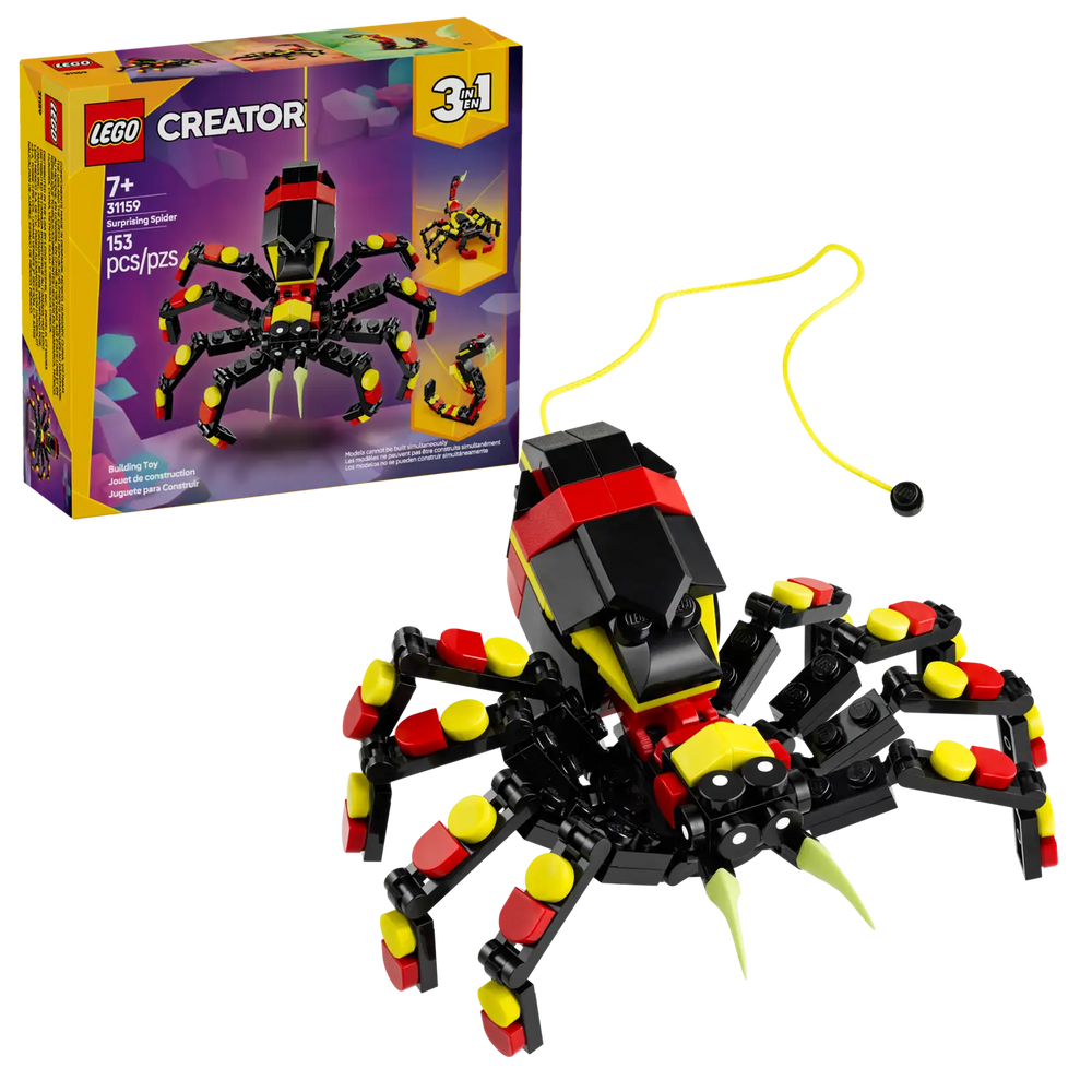 Lego Creator 3in1 Wild Animals: Surprising Spider (31159)