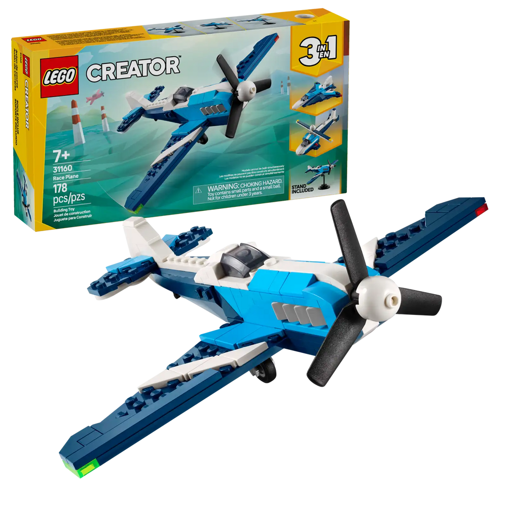 Lego Creator 3in1 Aircraft: Race Plane (31160)