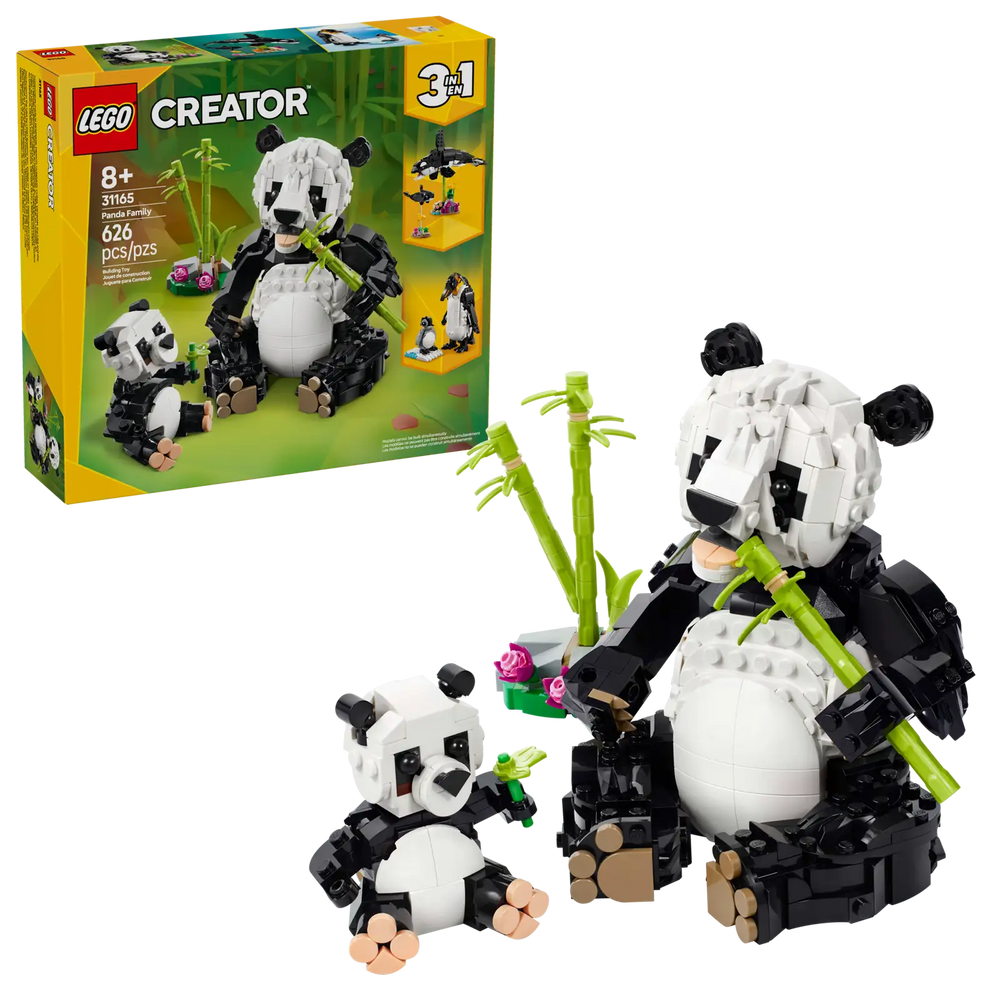 Lego Creator 3in1 Wild Animals: Panda Family (31165)