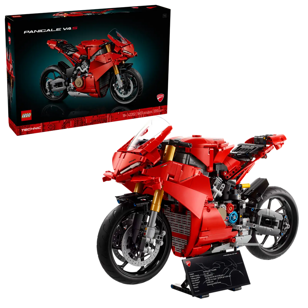 Lego Technic Ducati Panigale V4S Motorcycle (42202)