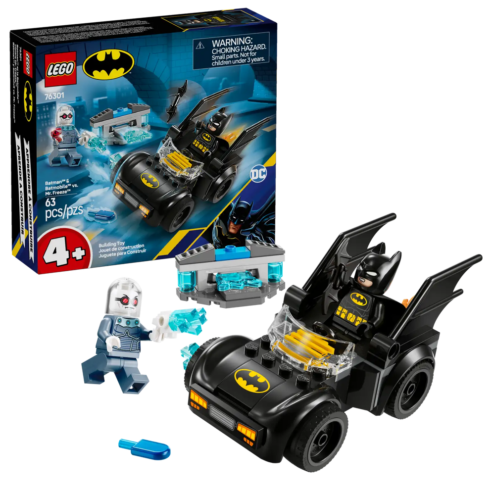 Lego DC Batman & Batmobile vs Mr Freeze (76301)