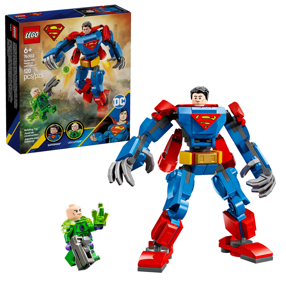 Lego DC Superman Mech vs Lex Luthor (76302)