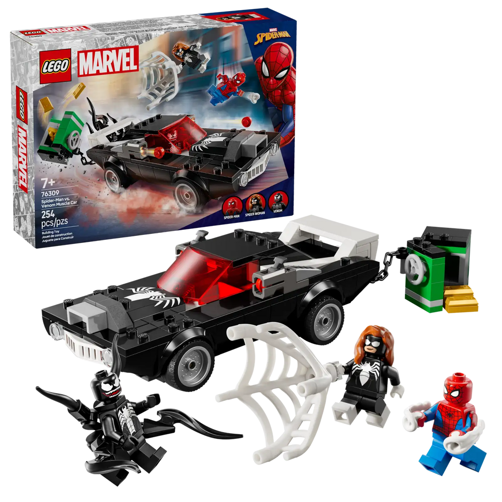 Lego Marvel Spider-Man vs Venom Muscle Car (76309)