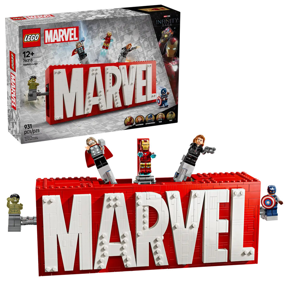Lego Marvel Logo & Minifigures (76313)