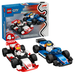Lego City F1 Williams Racing & Haas F1 Race Cars (60464)