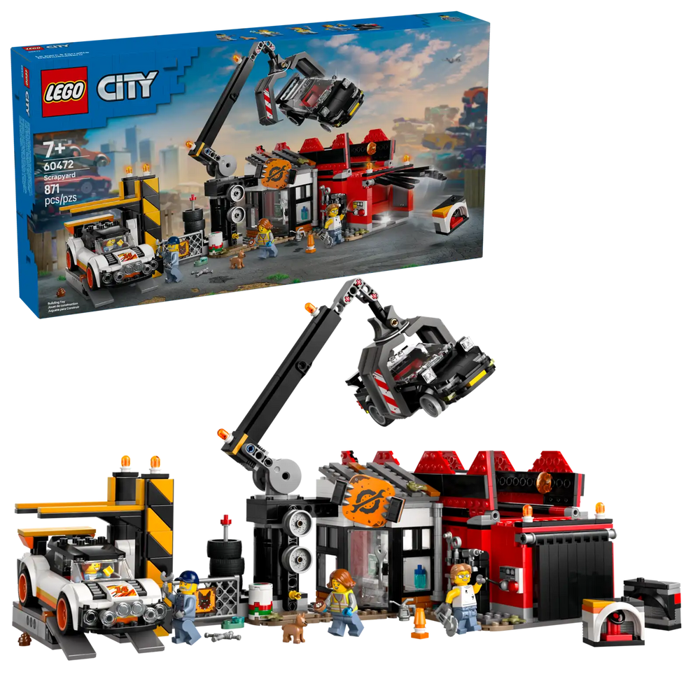 Lego City Scrapyard with Cars (60472)