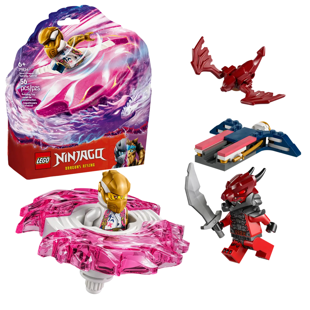 Lego Ninjago Soras Dragon Spinjitzu Spinner (71824)