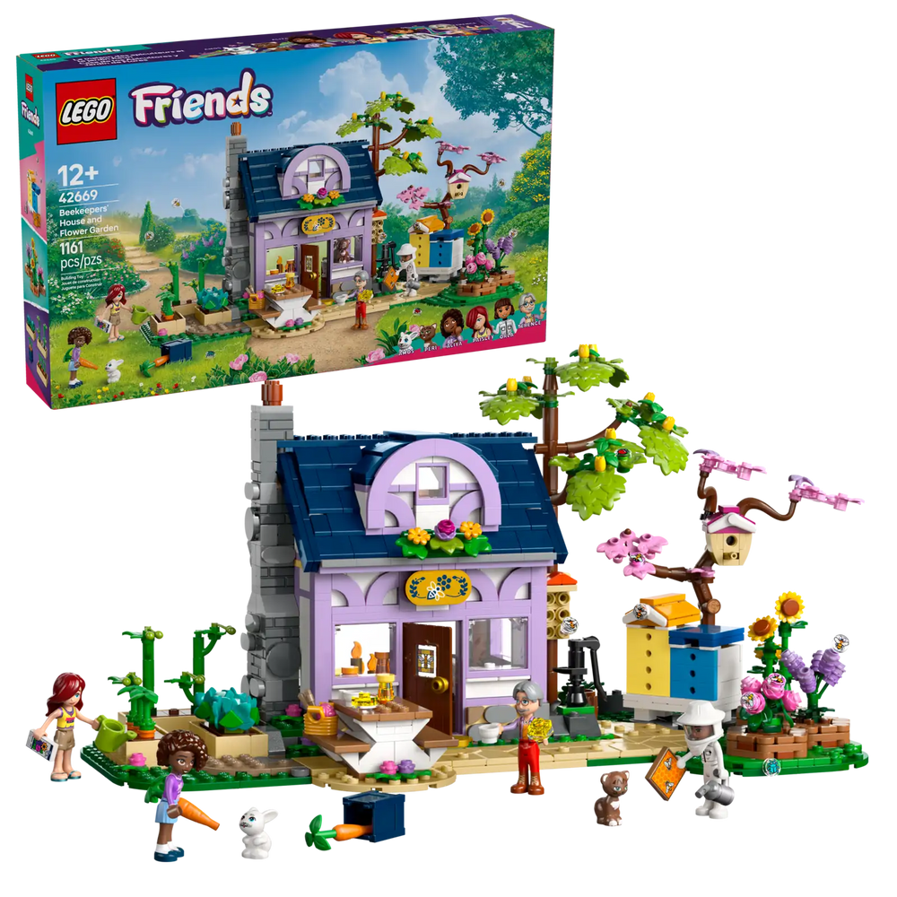 Lego Friends Beekeepers House & Flower Garden (42669)