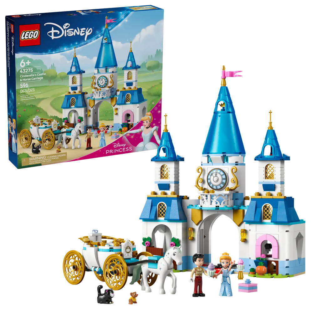 Lego Disney Cinderellas Castle & Horse Carriage (43275)