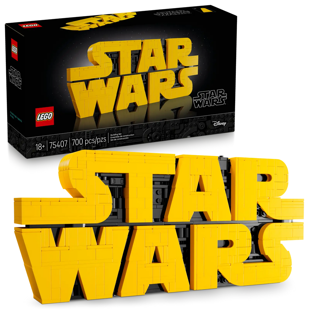 Lego Star Wars Brick Built Star Wars Logo (75407)