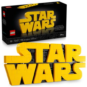 Lego Star Wars Brick Built Star Wars Logo (75407)