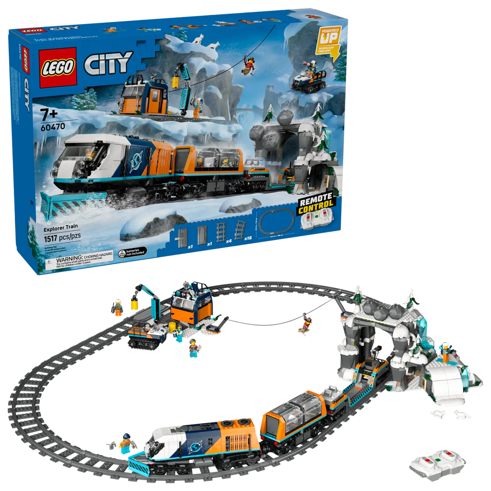 Lego City Explorers Arctic Polar Express Train (60470)