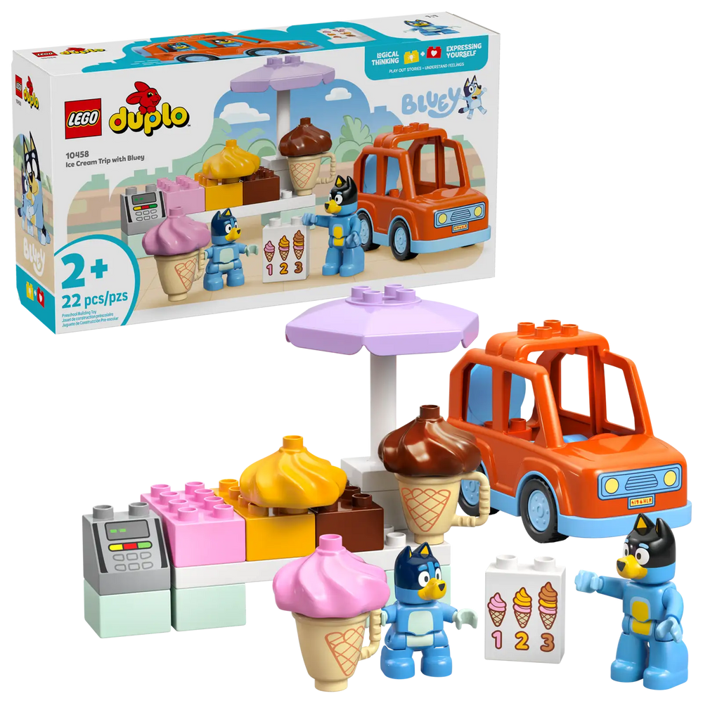 Lego Duplo Bluey Ice Cream Trip with Bluey (10458)