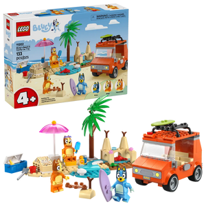Lego Bluey Bluey’s Beach & Family Car Trip (11202)