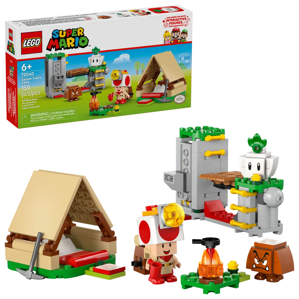 Lego Super Mario Captain Toads Camp (72040)