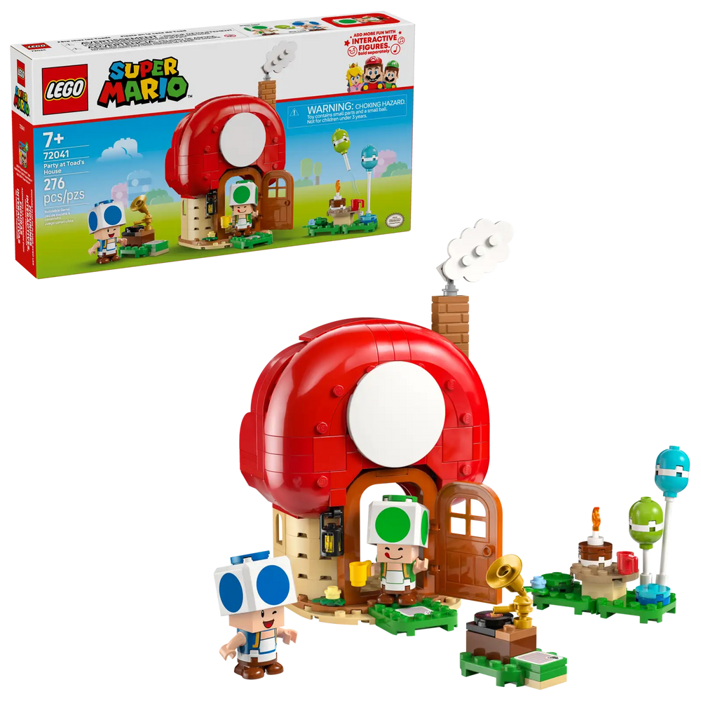 Lego Super Mario Party at Toads House (72041)