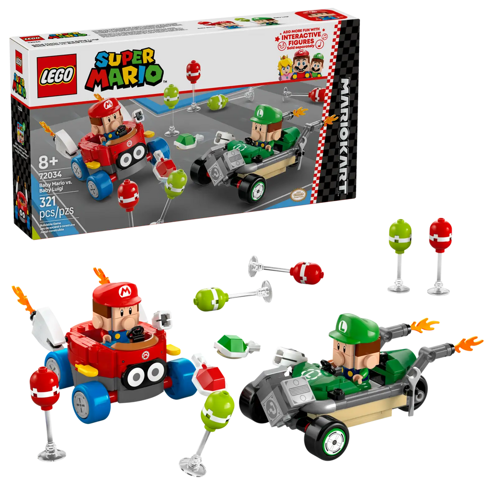 Lego Super Mario Interactive Mario & Standard Kart (72043)