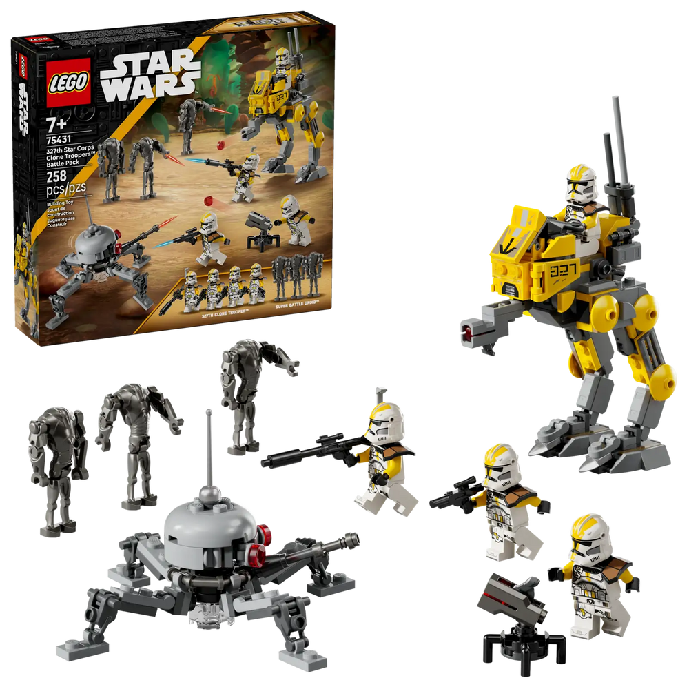 Lego Star Wars 327th Star Corps Clone Troopers Battle Pack (75431)