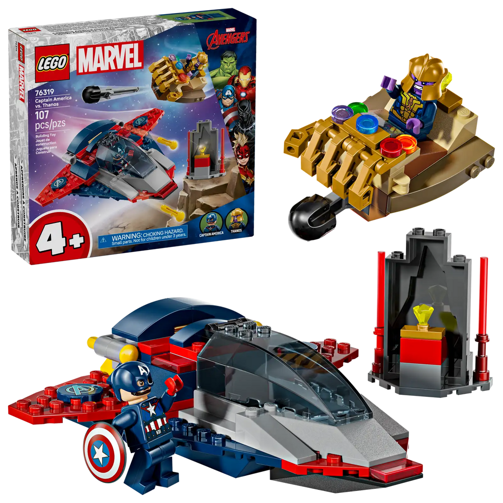 Lego Marvel Captain America VS Thanos (76319)