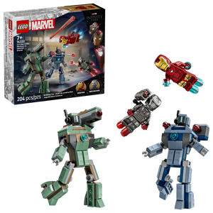 Lego Marvel Iron Man & War Machine vs Hammer Drones (76320)