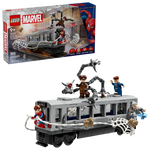 Lego Marvel SpiderMan vs Doc Ock Subway Train Scene (76321)