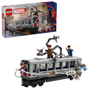 Lego Marvel SpiderMan vs Doc Ock Subway Train Scene (76321)