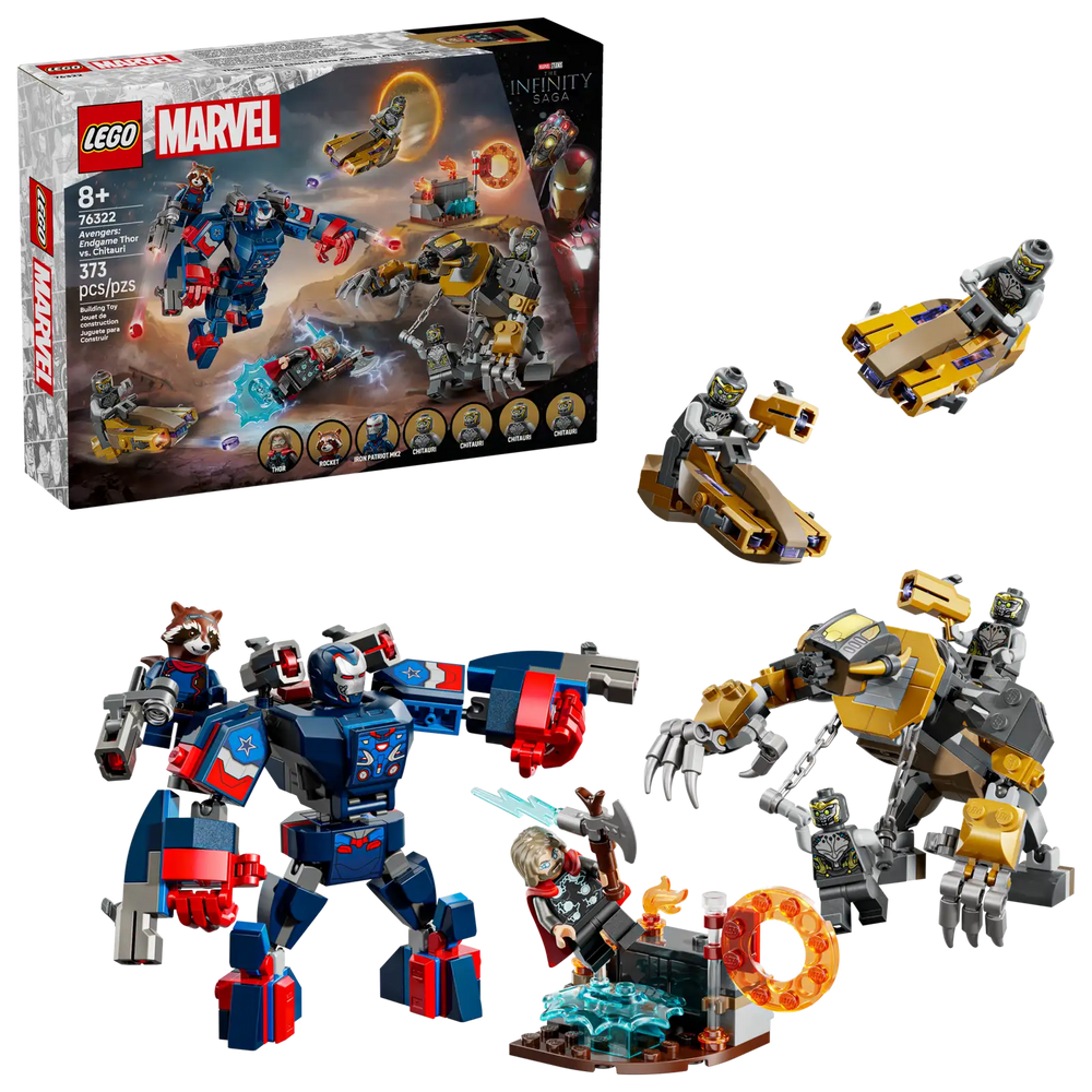 Lego Marvel Avengers End Game Thor vs Chitauri (76322)