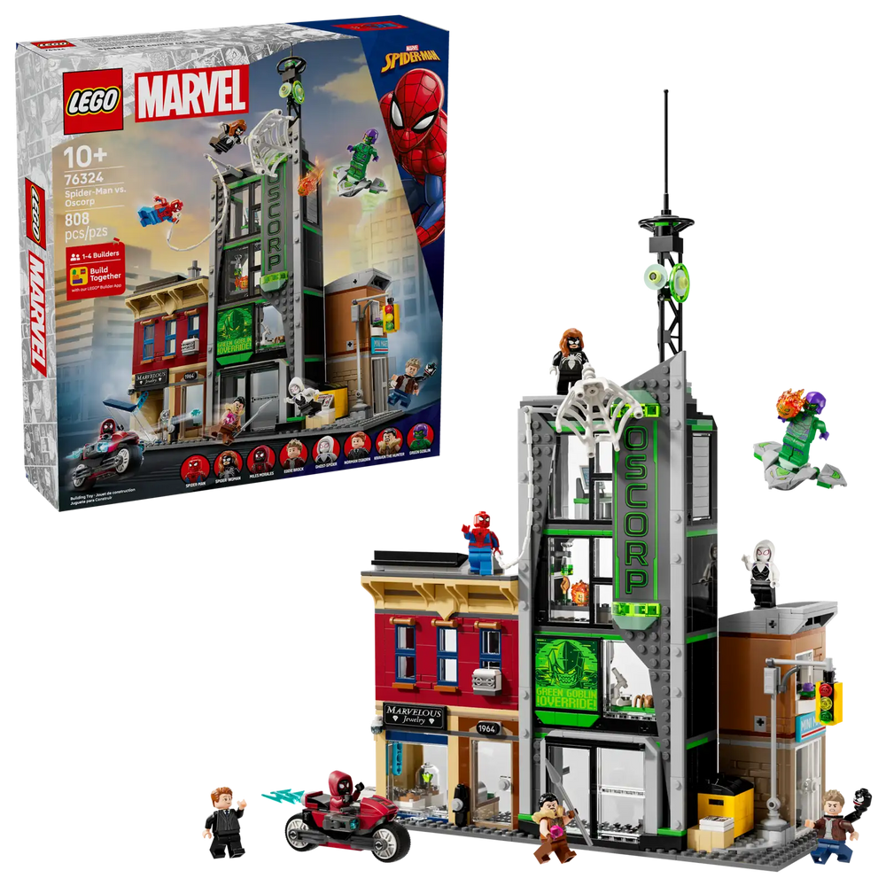 Lego Marvel Spider-Man vs Oscorp (76324)