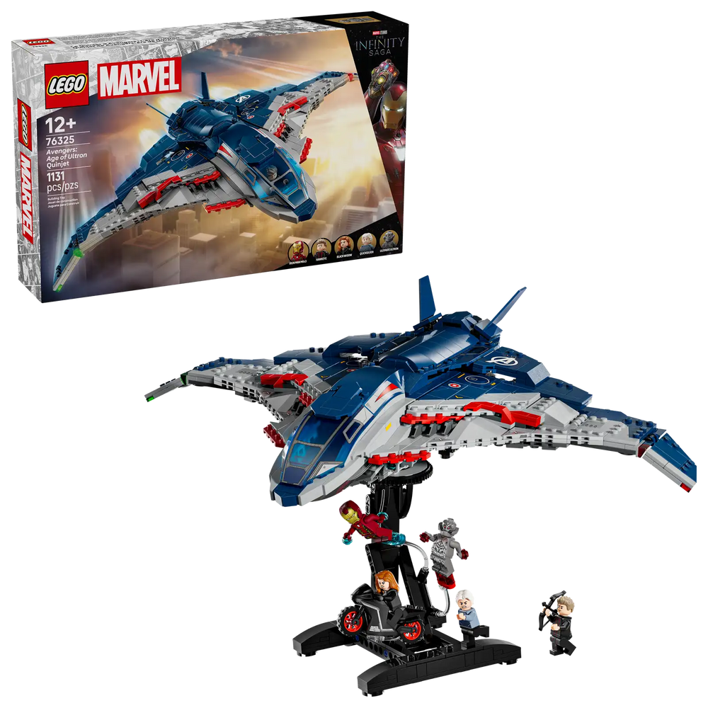 Lego Marvel Avengers Age of Ultron Quinjet (76325)