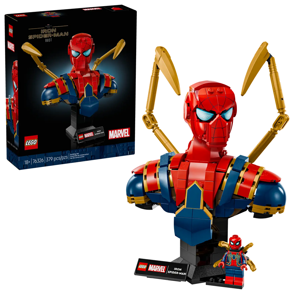Lego Marvel Iron Spider-Man Bust (76326)